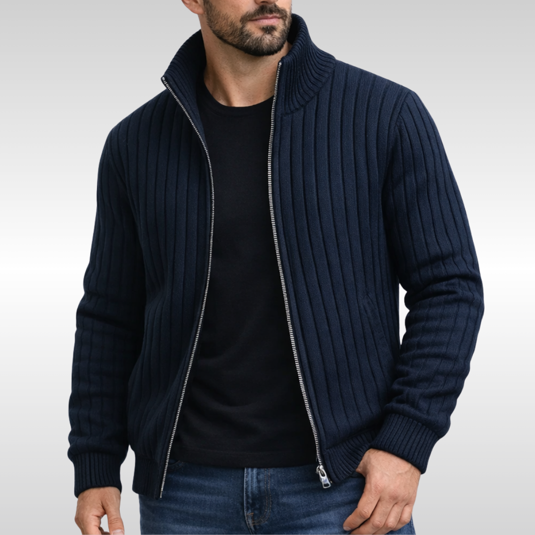 Dumont Lyon | Elegante Klassische Zip-Weste für Herren