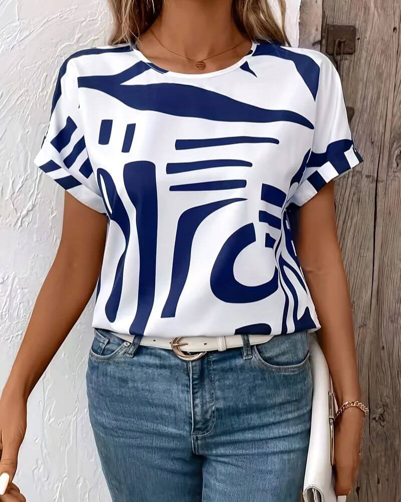 Carina | Stilvolle Sommerbluse für einen modischen Look für Damen
