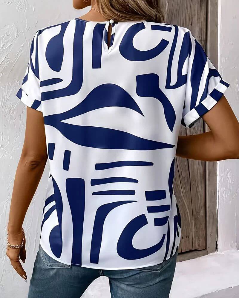 Carina | Stilvolle Sommerbluse für einen modischen Look für Damen