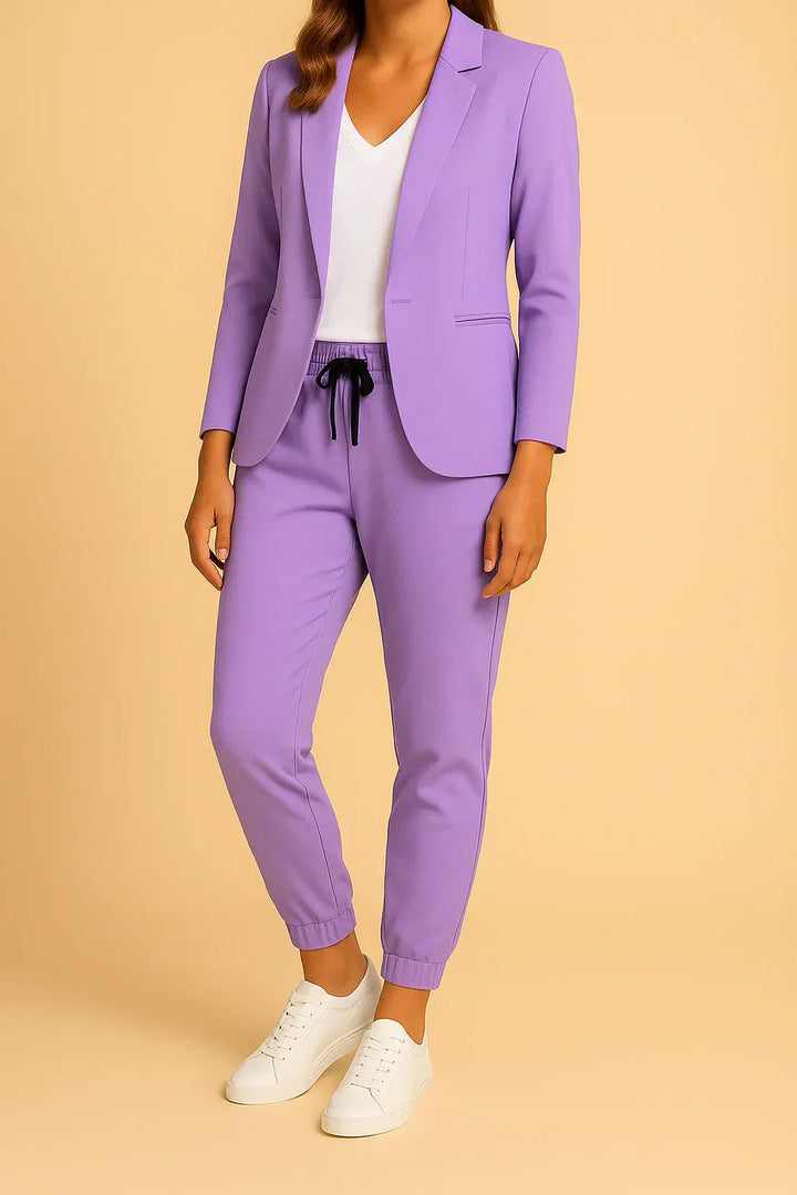 Valentina | Eleganter Damenanzug für Damen mit schmaler Passform und hohem Bund