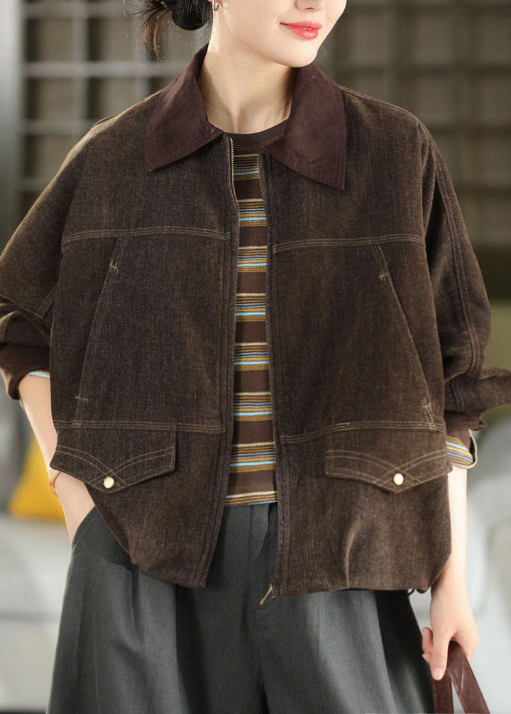 Damen Jacke mit Taschen und langen Ärmeln