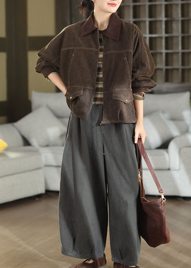 Damen Jacke mit Taschen und langen Ärmeln