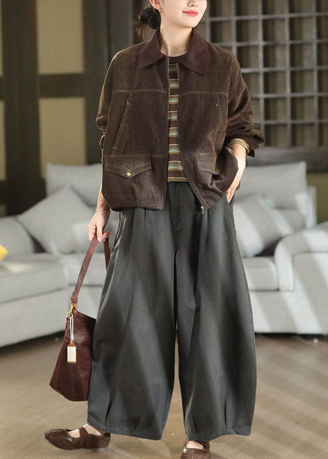 Damen Jacke mit Taschen und langen Ärmeln