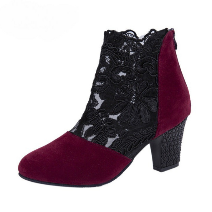 Jane | Elegante Sommer-pumps für Damen mit mittelhohem Absatz und Blumenmuster