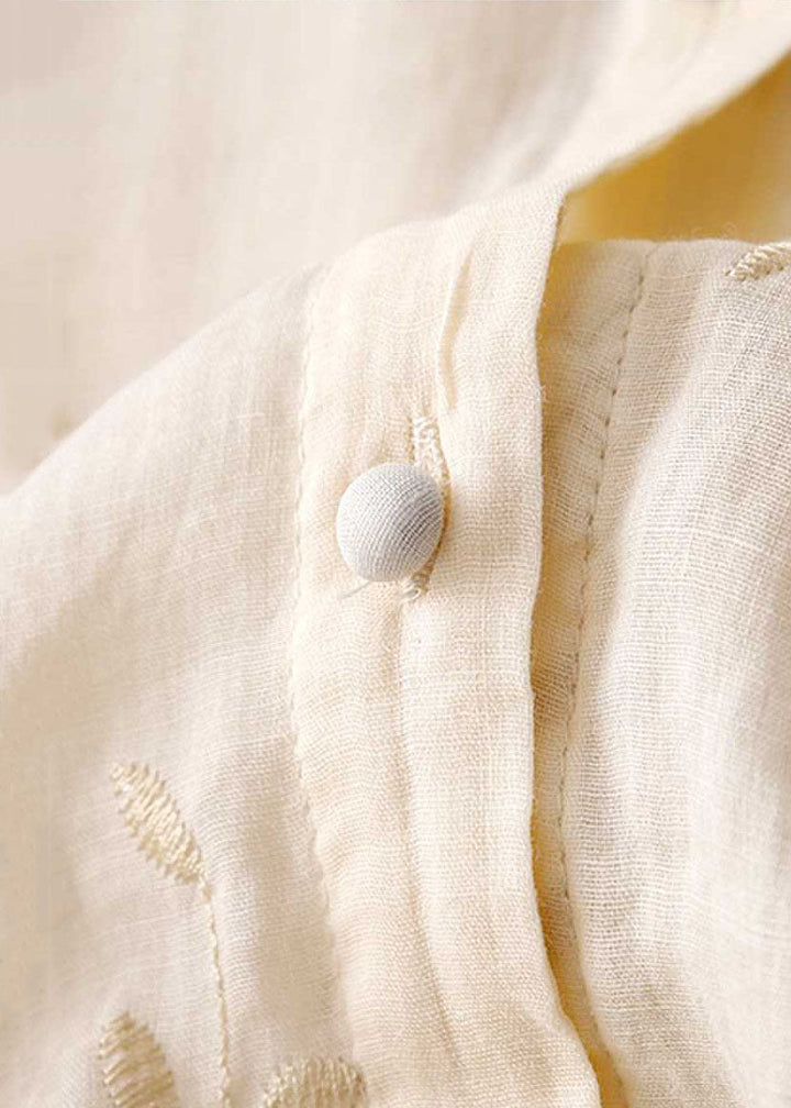 Kourtney | Schicke Bluse mit gestickten Akzenten und Blumenmuster