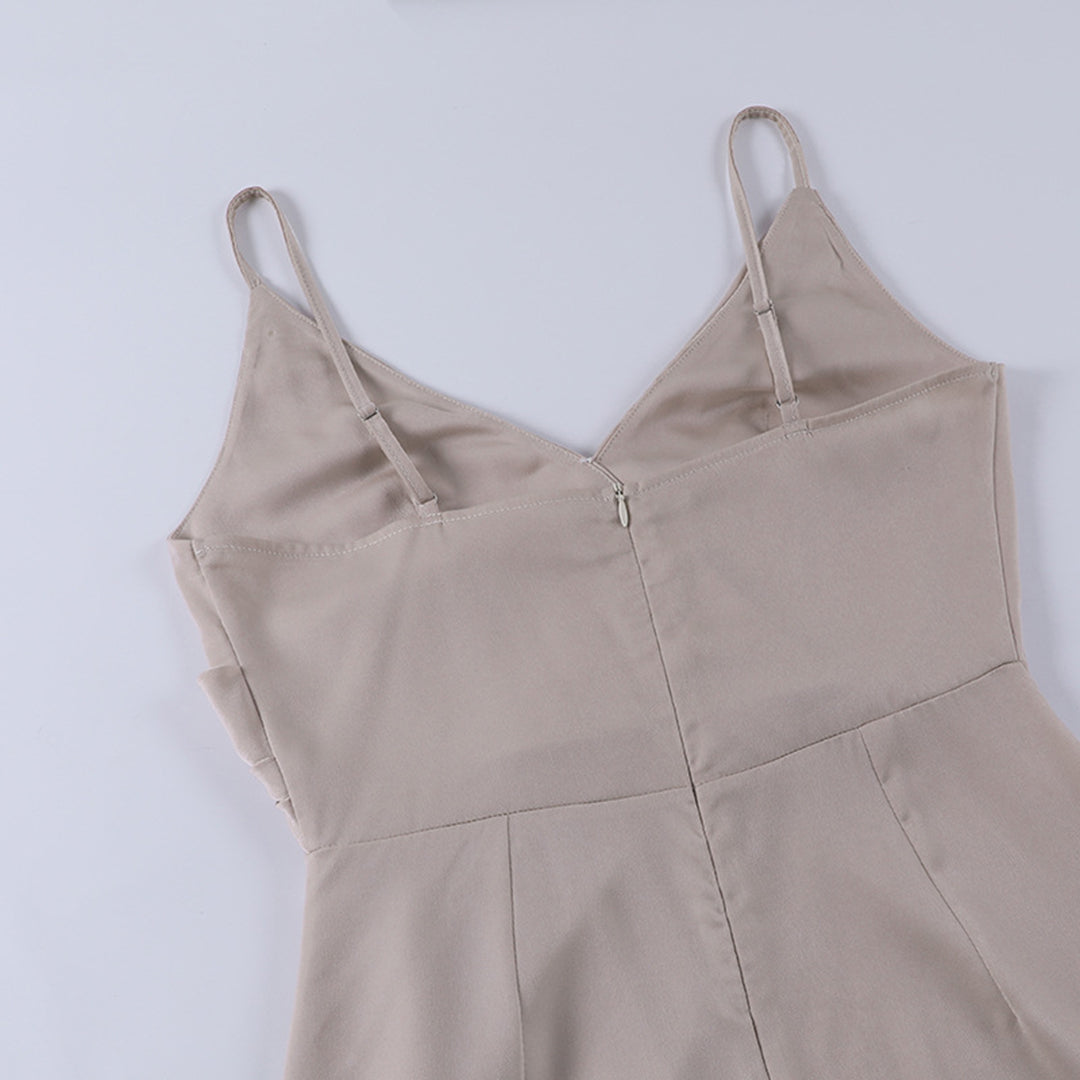 Athena | Klassisches und Modernes Maxikleid für Damen mit V-Ausschnitt