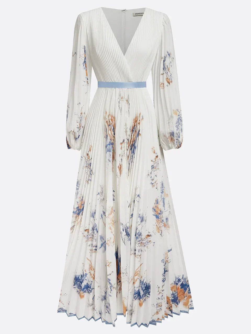 Vicki | Zeitloses Florales Elegantes Midikleid für Damen