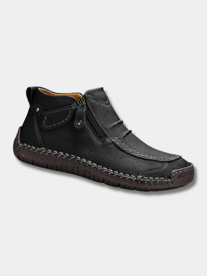 Klaus | Ergonomische Orthopädische Schuhe für Herren mit flachem Absatz