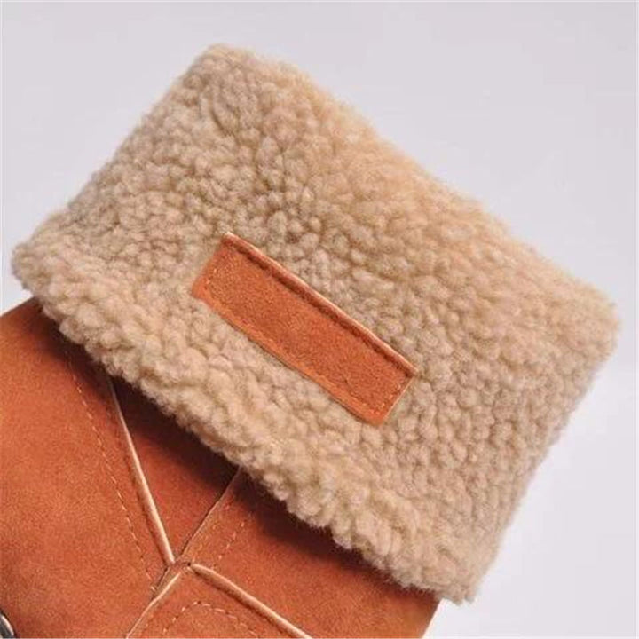 Rosaria | Weich Gefütterte Warme Stiefel für Damen mit niedrigem Absatz