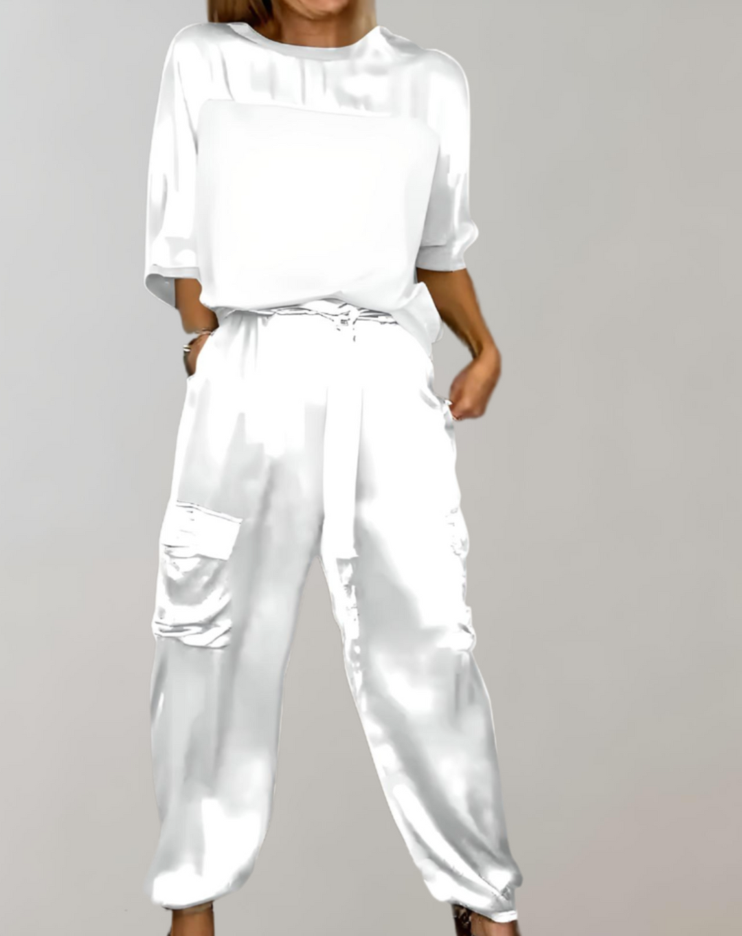 Finley | Seidiges Cargo Lounge Set