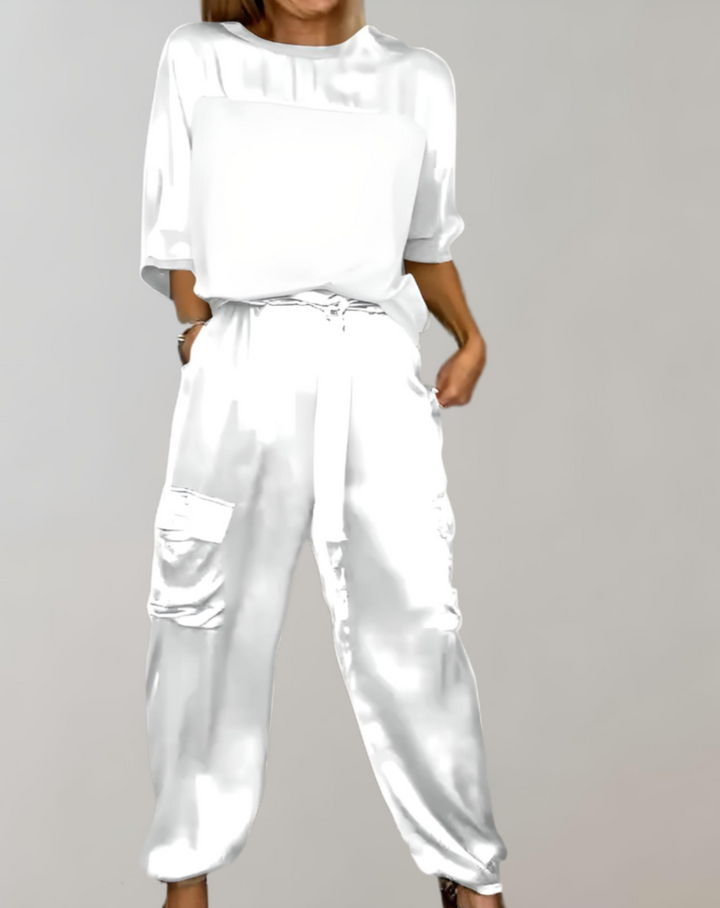 Finley | Seidiges Cargo Lounge Set
