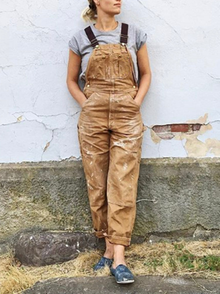 Doris | Stilvoller Canvas-Overall für Damen