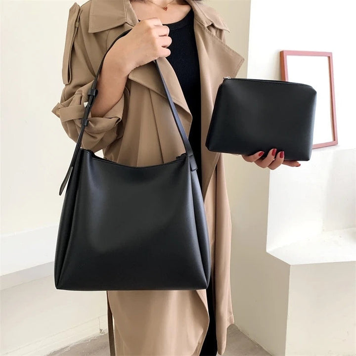 Asløg | Minimalistische Schultertasche im modernen Schnitt für Damen