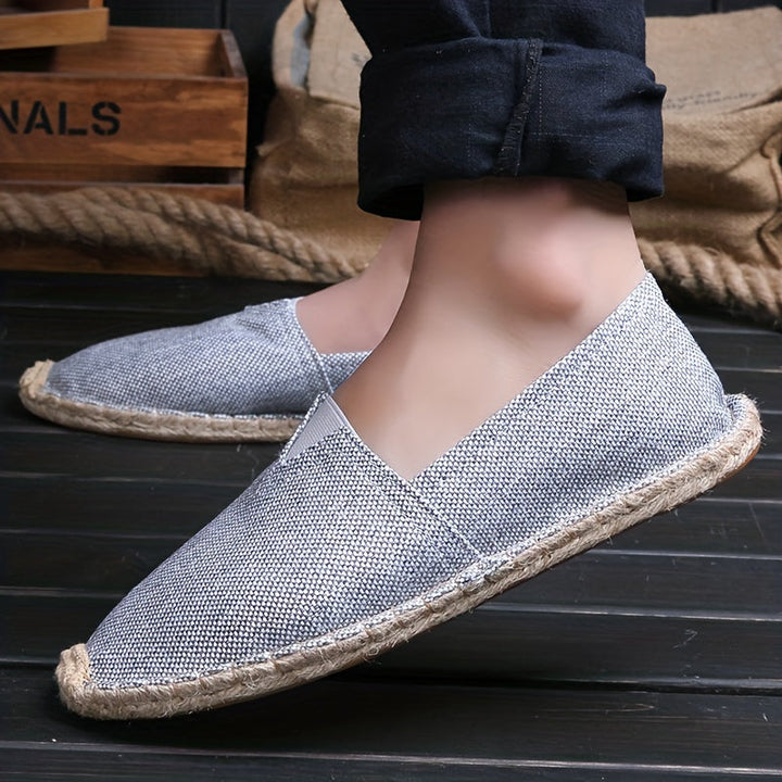 Alexander | Elegante Herren-Espadrilles Ballerinas