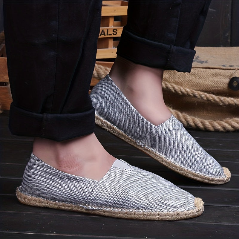 Alexander | Elegante Herren-Espadrilles Ballerinas
