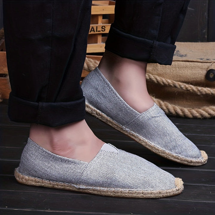 Alexander | Elegante Herren-Espadrilles Ballerinas