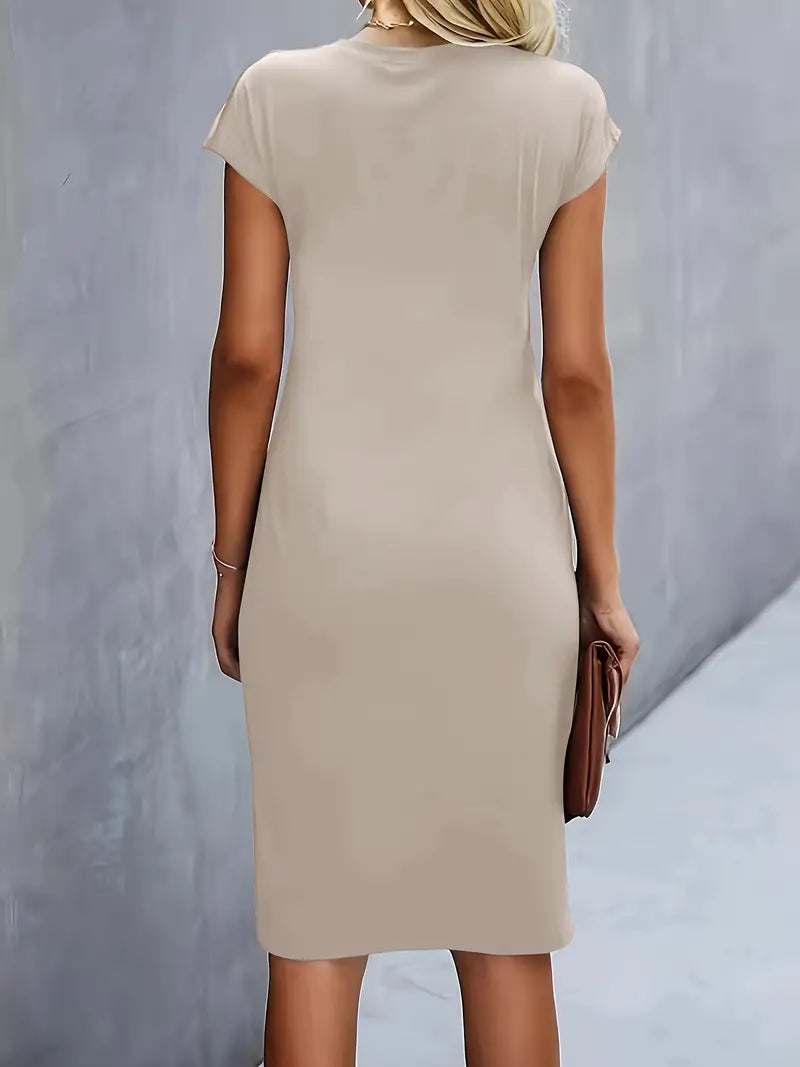 Katrien | Schickes Midi-Kleid für Damen mit schmeichelhafter Silhouette