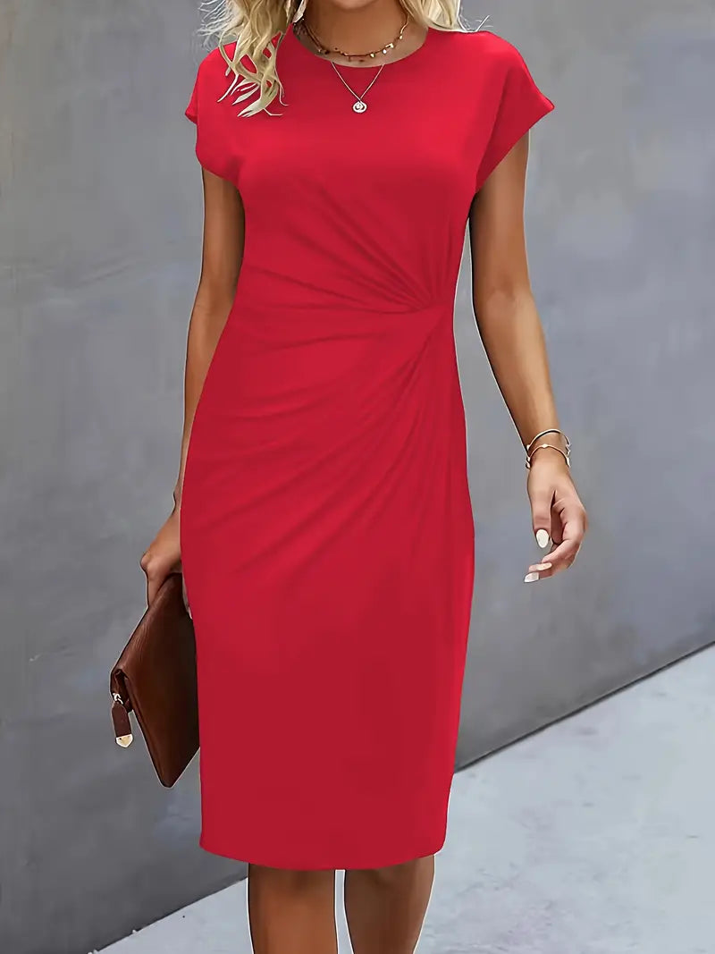 Katrien | Schickes Midi-Kleid für Damen mit schmeichelhafter Silhouette