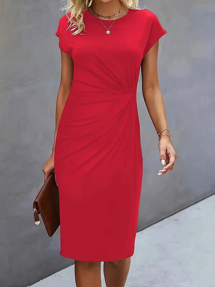 Katrien | Schickes Midi-Kleid für Damen mit schmeichelhafter Silhouette