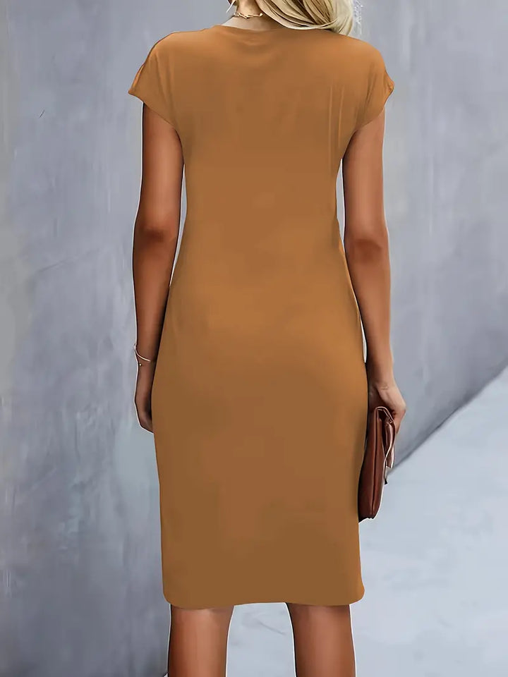 Katrien | Schickes Midi-Kleid für Damen mit schmeichelhafter Silhouette