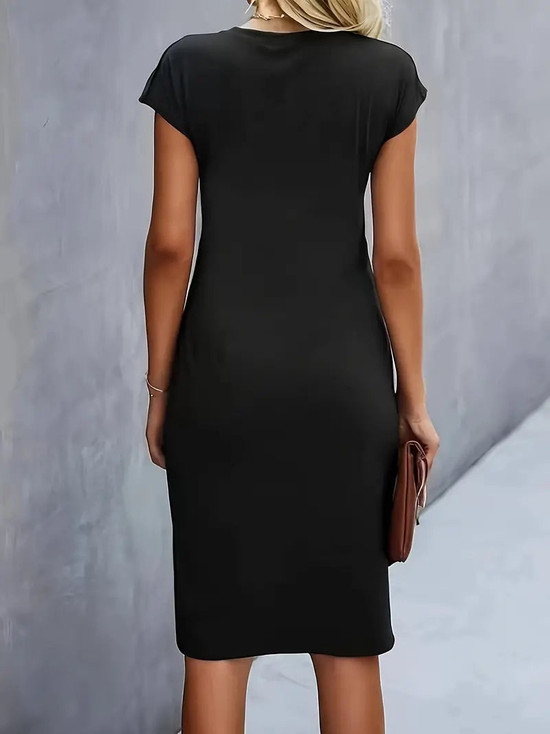 Katrien | Schickes Midi-Kleid für Damen mit schmeichelhafter Silhouette