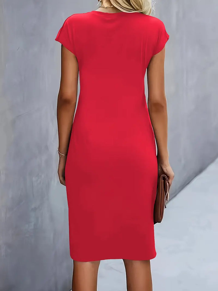 Katrien | Schickes Midi-Kleid für Damen mit schmeichelhafter Silhouette