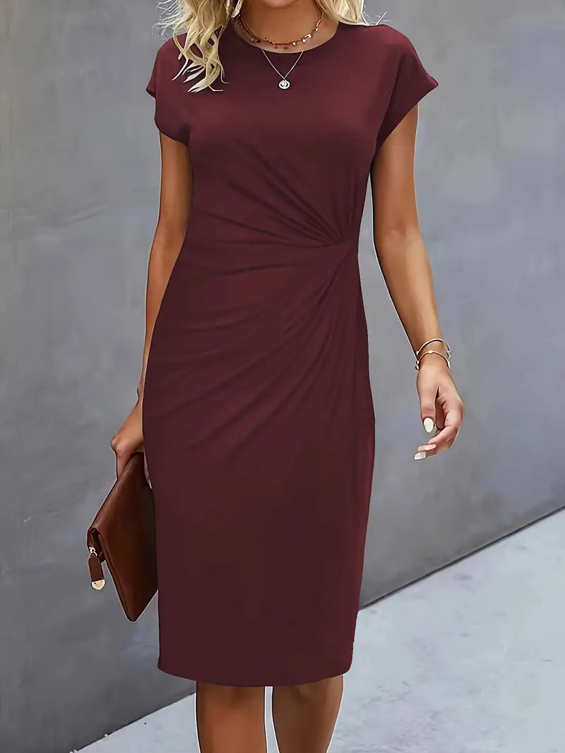 Katrien | Schickes Midi-Kleid für Damen mit schmeichelhafter Silhouette