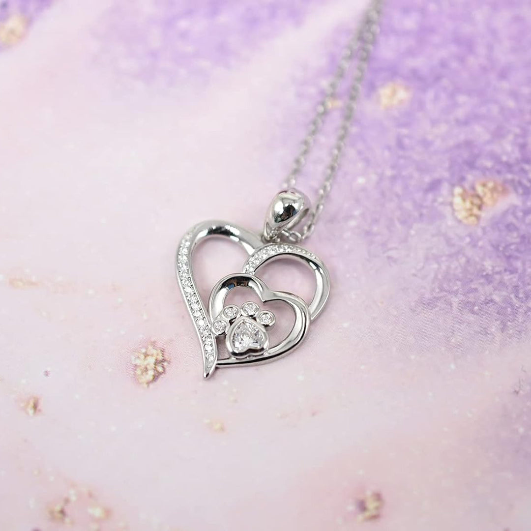 Corazón Pata Eterna | Unendliches Liebe Halsband für Ihre Haustiere