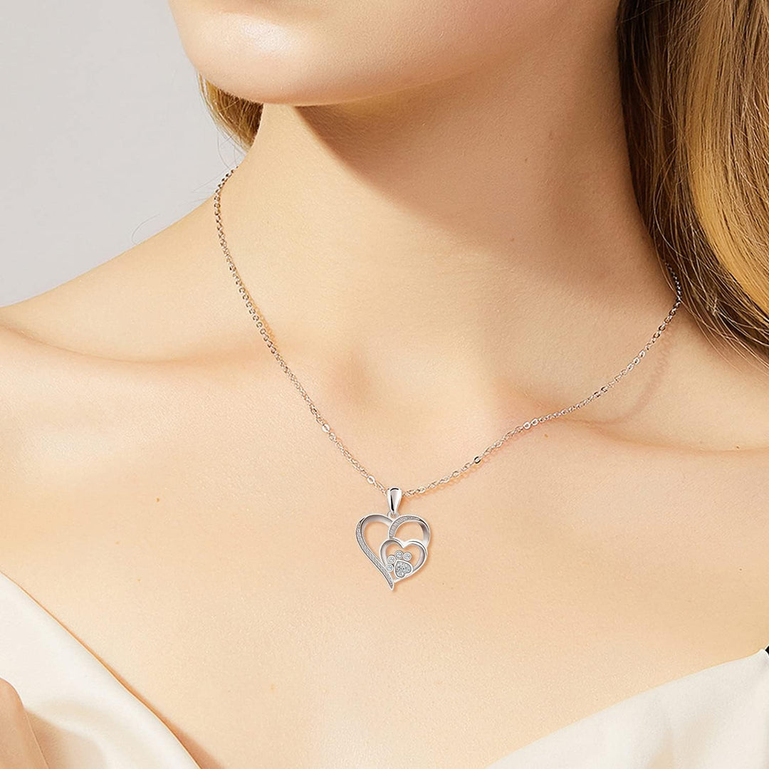 Corazón Pata Eterna | Unendliches Liebe Halsband für Ihre Haustiere