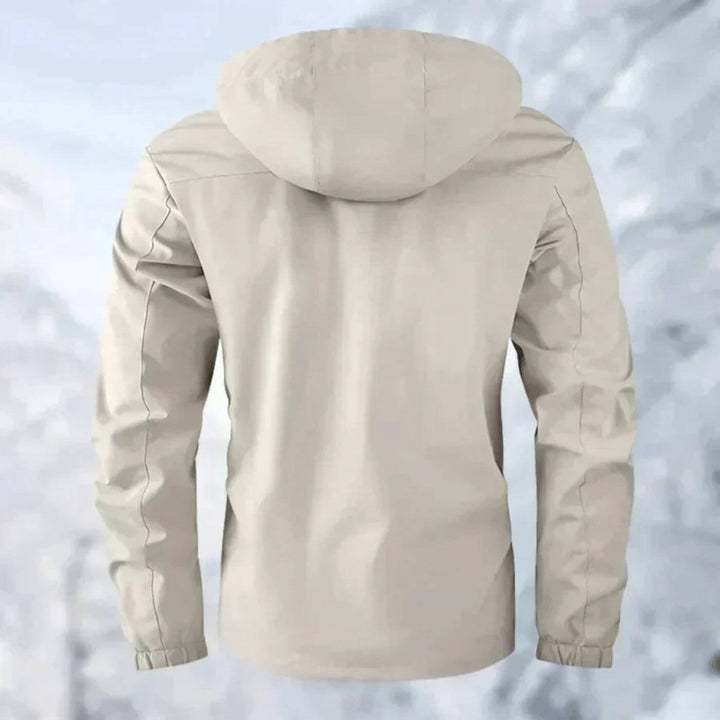 Isaac | Wasserdichte Outdoor-Jacke für Herren mit Kapuze und langen Ärmeln
