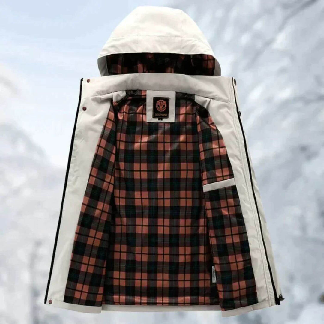 Eric | Allwetter-Winterjacke mit Kapuze und langen Ärmeln