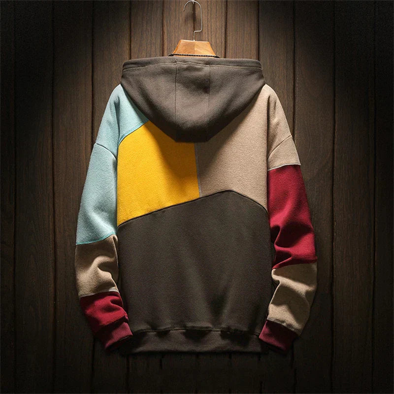 Kessler | Patch Hoodie für Herren mit Kapuze und langen Ärmeln