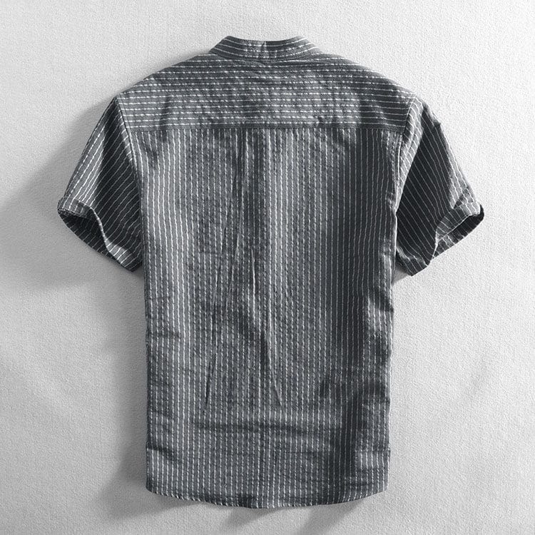Michele | Polo Hemd für Herren mit Streifen und kurzen Ärmeln