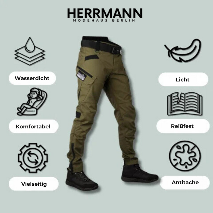 MoveMax | Ultra-robuste Multi-Aktivitäts-Hose (2+1 GRATIS) für Herren