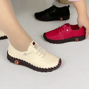 STEADYEDGE | Damen Komfortschuhe mit flachem Absatz