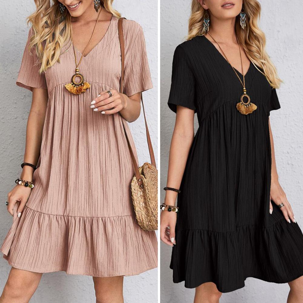 Emma | Elegantes Minikleid für Damen mit Bauchbedeckung