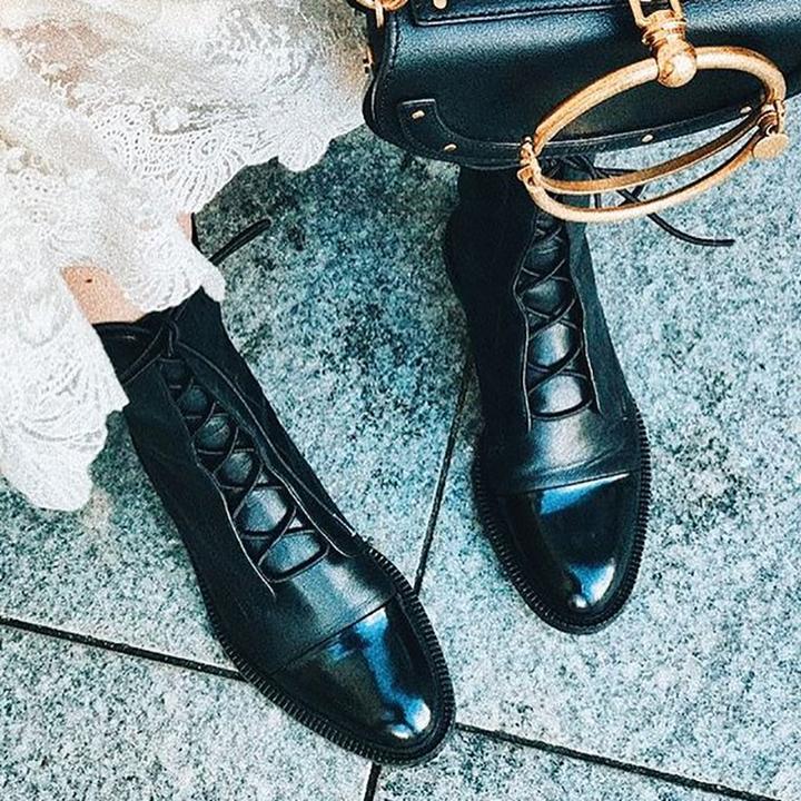 Selene | Premium Stiefeletten mit Absatz