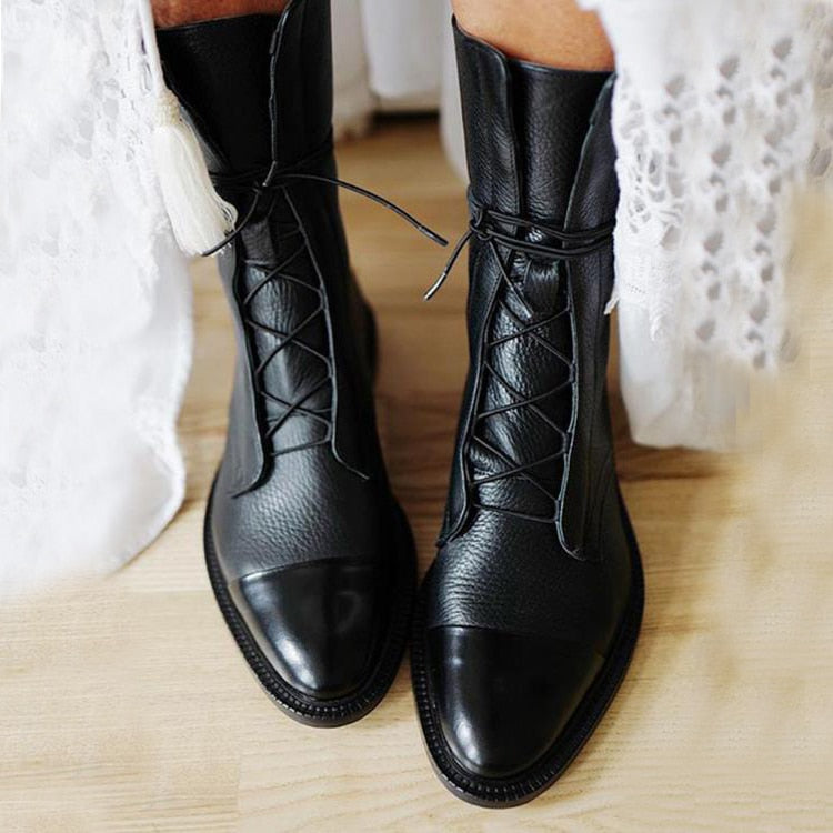 Selene | Premium Stiefeletten mit Absatz