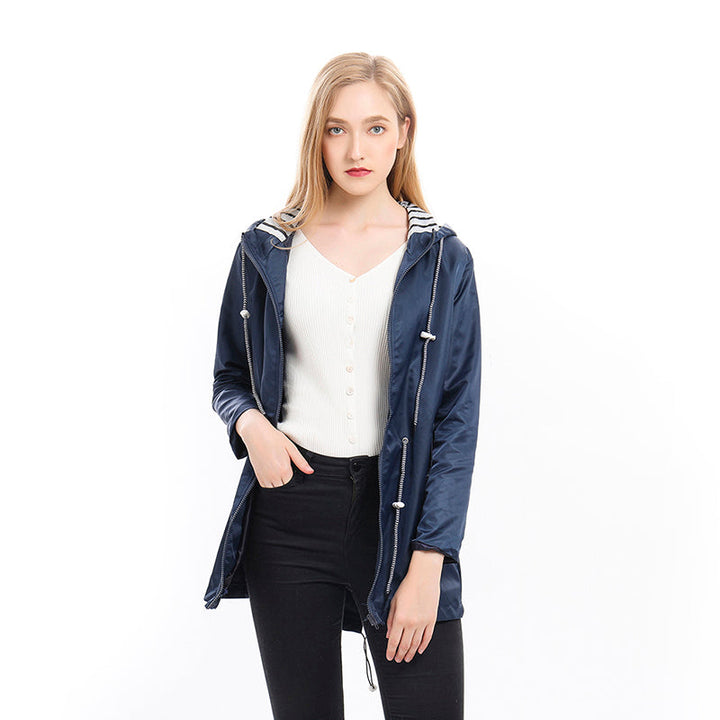 Mila | Kapuzenjacke für Damen mit Kordelzug
