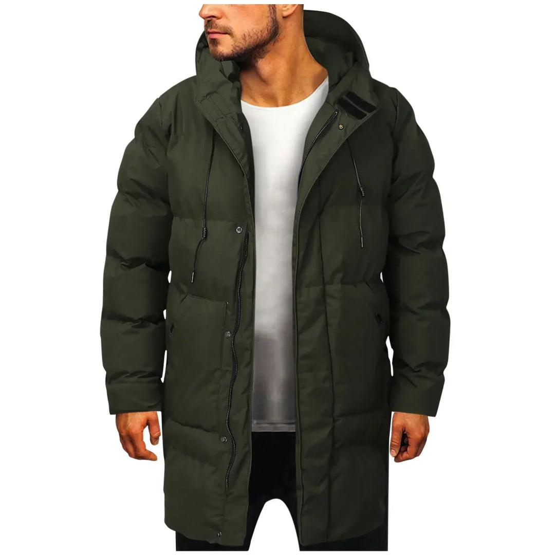 Stefano | Langer warmer und wasserdichter Wintermantel für Herren