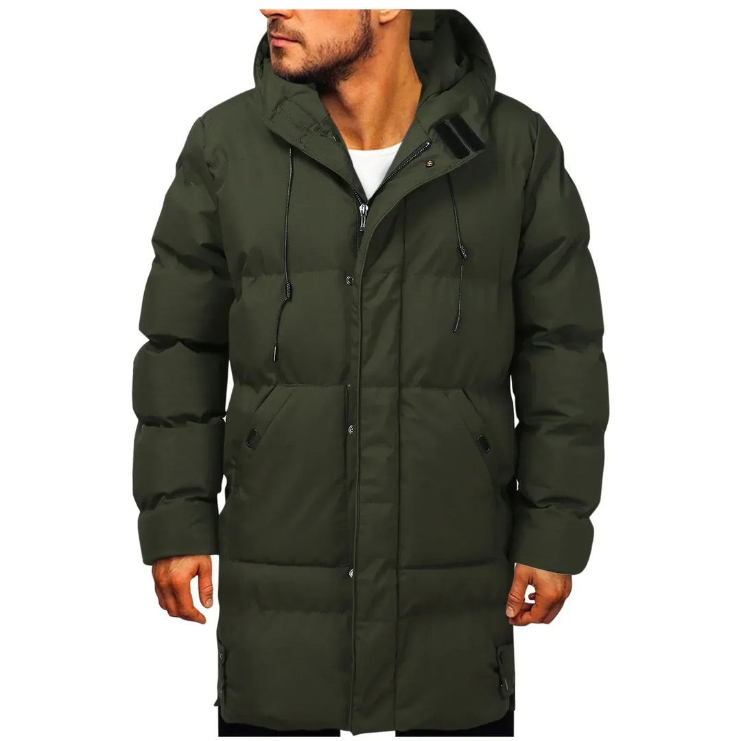 Stefano | Langer warmer und wasserdichter Wintermantel für Herren