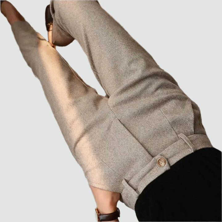 Kasper | Elegante Maßgeschneiderte Hose für Herren mit schmaler Passform