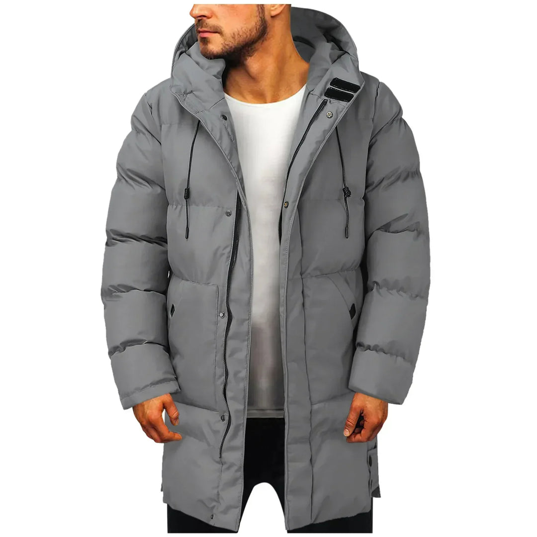 Stefano | Langer warmer und wasserdichter Wintermantel für Herren