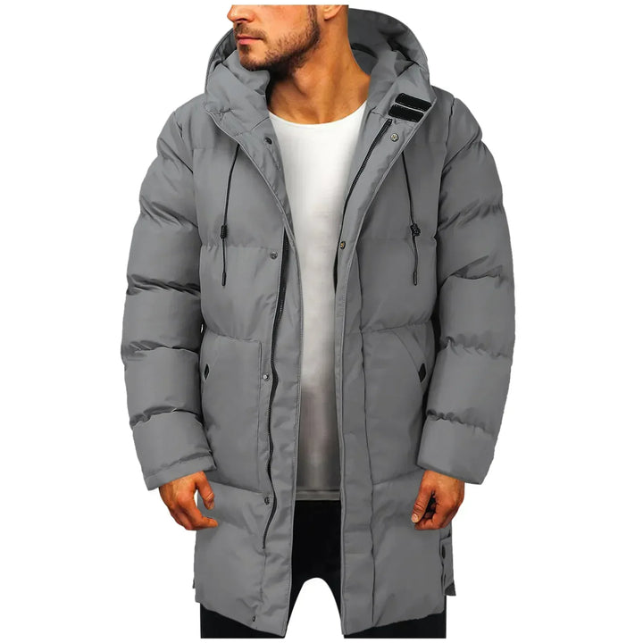 Stefano | Langer warmer und wasserdichter Wintermantel für Herren