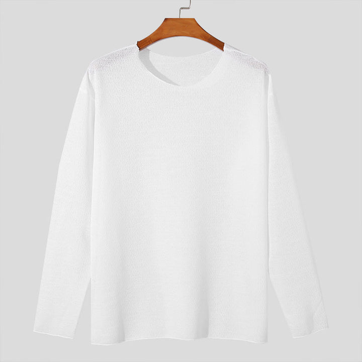 DAKOTA-sweatshirt für Herren mit Rundhalsausschnitt und langen Ärmeln