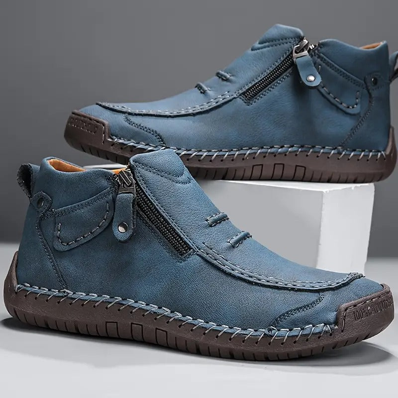 Klaus | Ergonomische Orthopädische Schuhe für Herren mit flachem Absatz