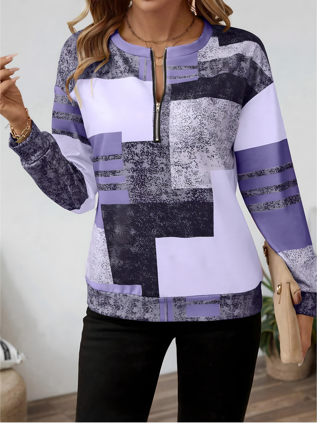 Kaimana | Schickes, von Vintage inspiriertes Sweatshirt für Damen