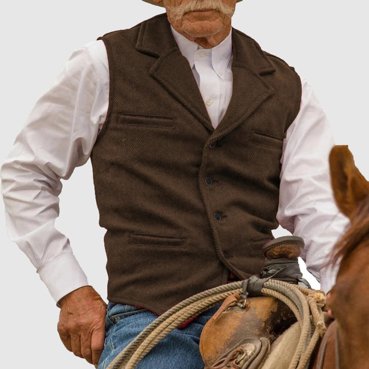 Arthur | Klassisches Gilet für Herren mit langen Ärmeln
