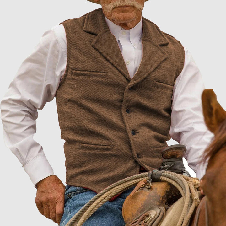 Arthur | Klassisches Gilet für Herren mit langen Ärmeln