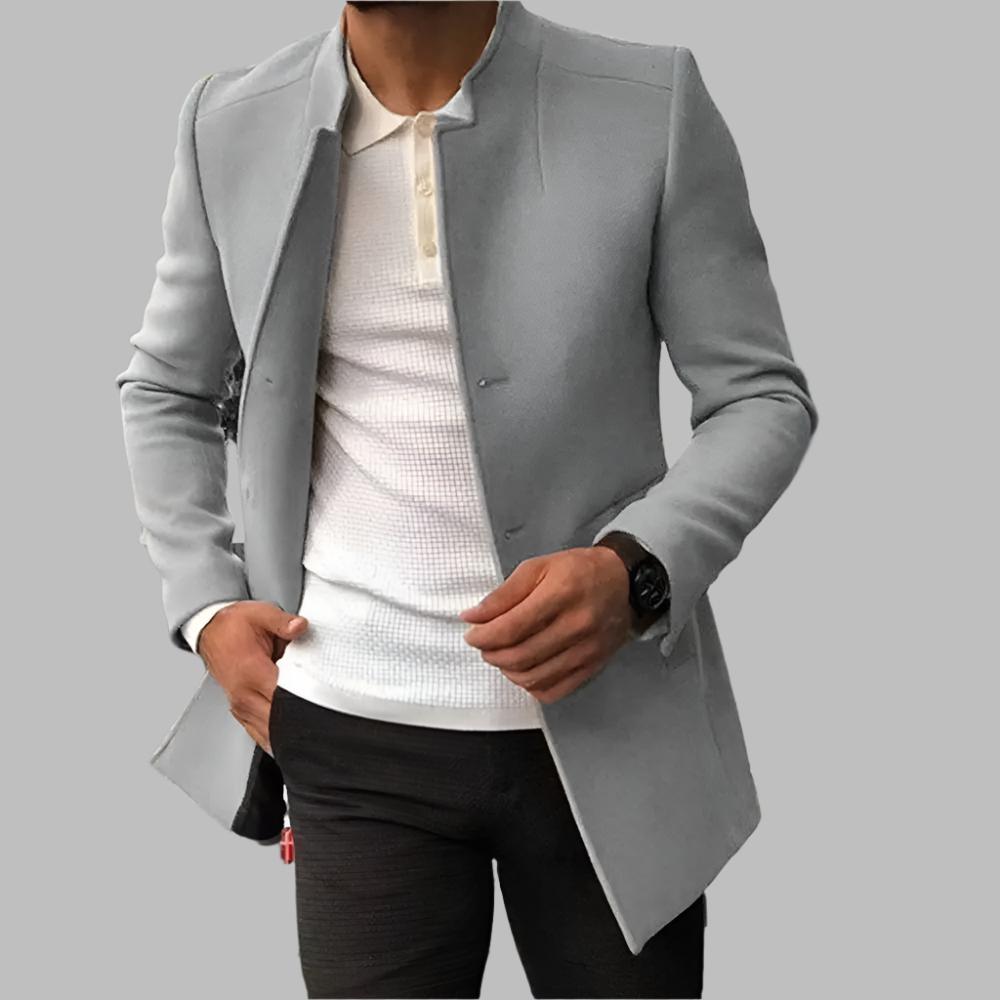 Stefano | Eleganter Mantel für Männer für Herren mit langen Ärmeln